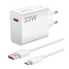 CARICABATTERIA DA RETE 33W XIAOMI + Cavo Type C